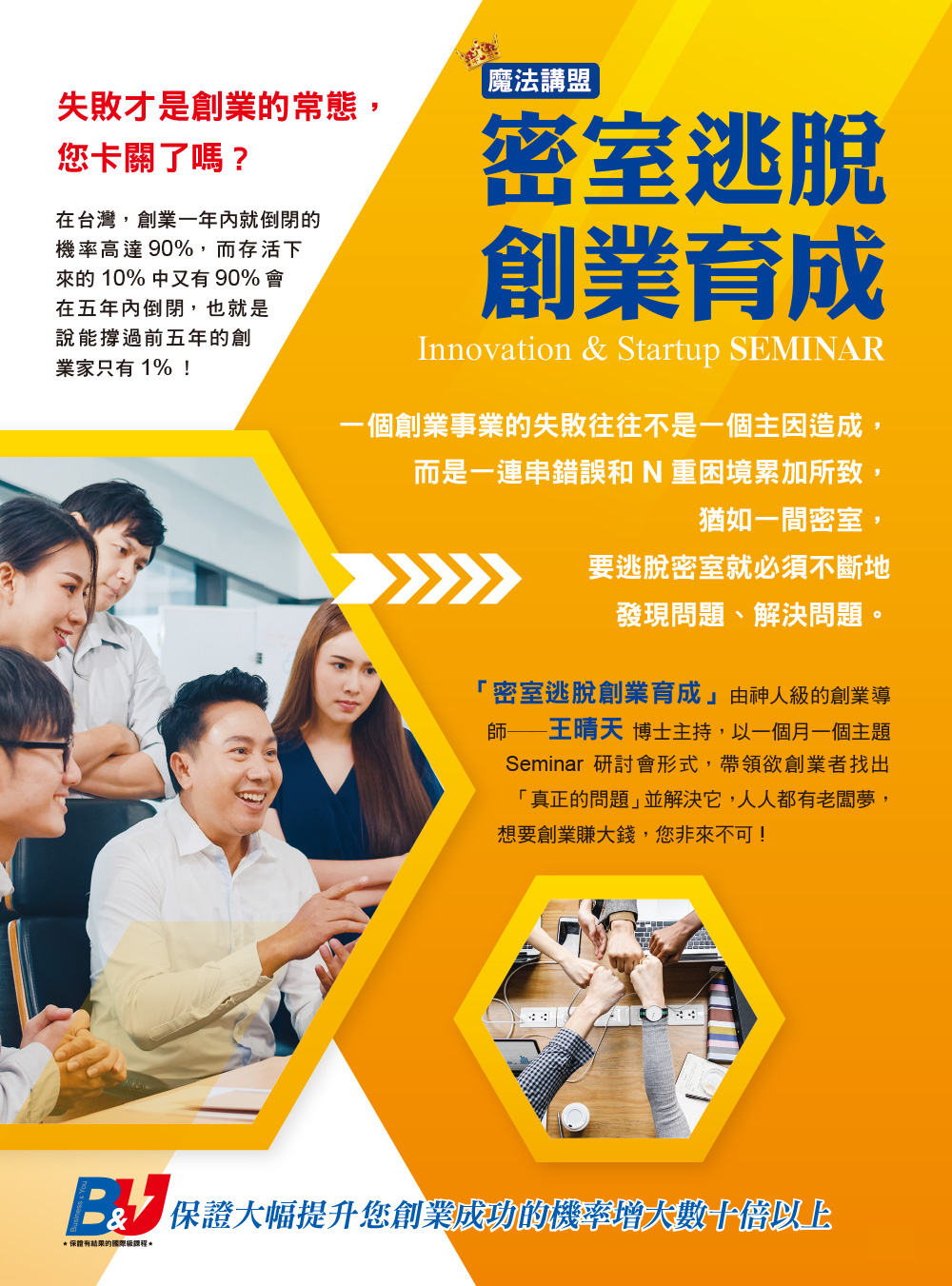密室逃脫創業育成
