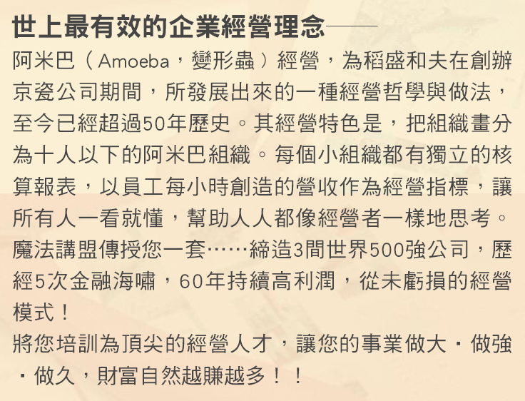 阿米巴經營