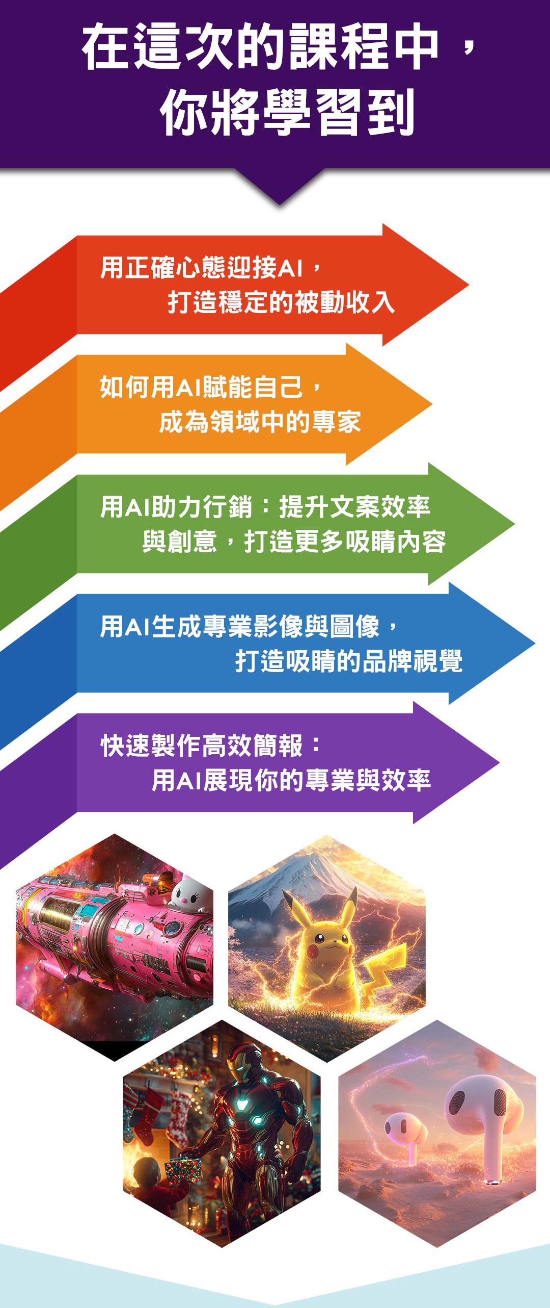 這堂課中可以學習到