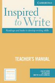Inspired to Write Teachers Manual