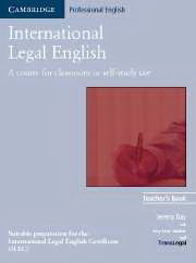 International Legal English Teachers Book