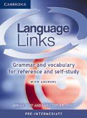 Language Links Pre-intermediate with Answers