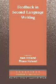 Feedback in Second Language Writing