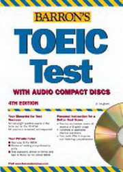 Barrons TOEIC Test with 3 Audio CDsG Test of English for International Communication, 4/e