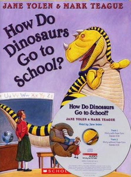 How Do Dinosaurs Go to School? (Book + Audio CD) sWǥh