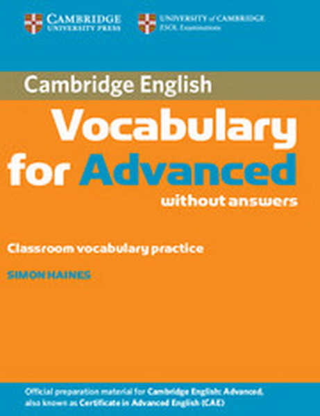 Cambridge Vocabulary for Advanced without Answers(2012�~1��)