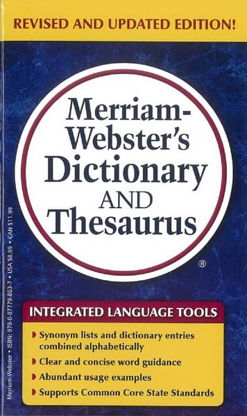 Merriam-Websters Dictionary And Thesaurus (Revised and Updated Edition)