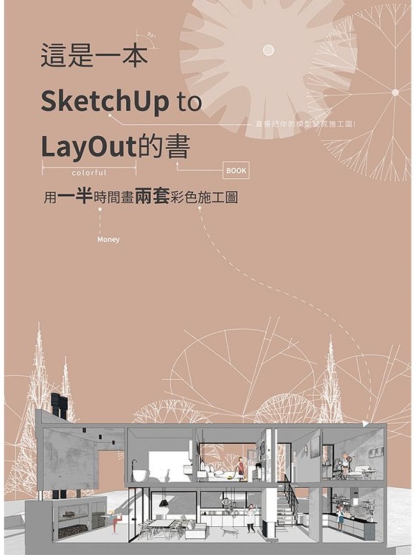 �o�O�@��SketchUp to LayOut���ѡG�Τ@�b�ɶ��e��M�m��I�u��
