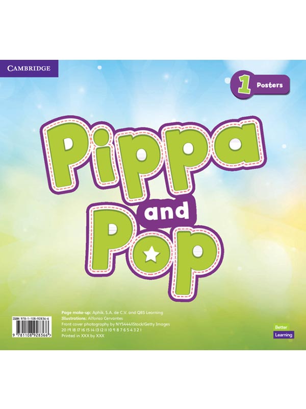 Pippa and Pop Level 1 Posters British English