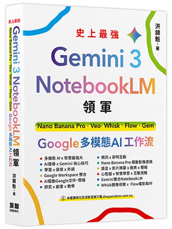 Gemini 3 x NotebookLM��x�GNano Banana Pro x Veo x Whisk x Flow x Gem �� Google �h�ҺA AI �u�@�y